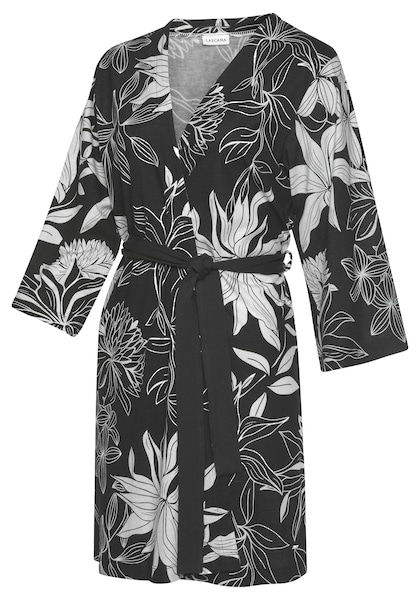 LASCANA Kimono, mit floralem Druck