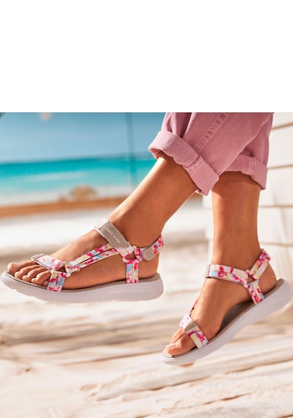 Venice Beach Sandale, mit bequemen Fussbett und Klettverschluss VEGAN