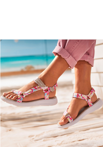 Venice Beach Sandale, mit bequemen Fussbett und Klettverschluss VEGAN