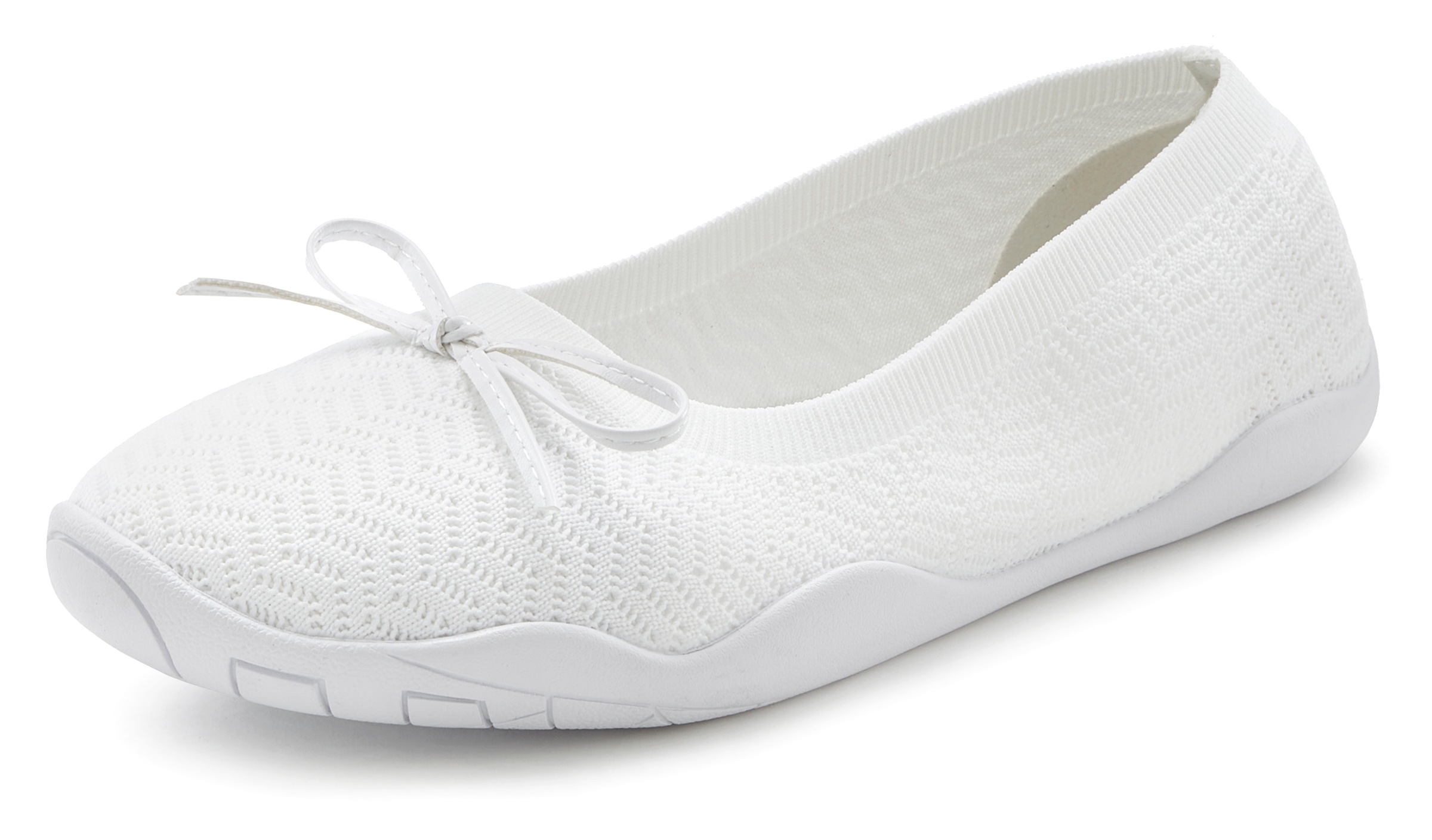 LASCANA Ballerina, superleicht mit ultraflacher und flexibler Sohle VEGAN