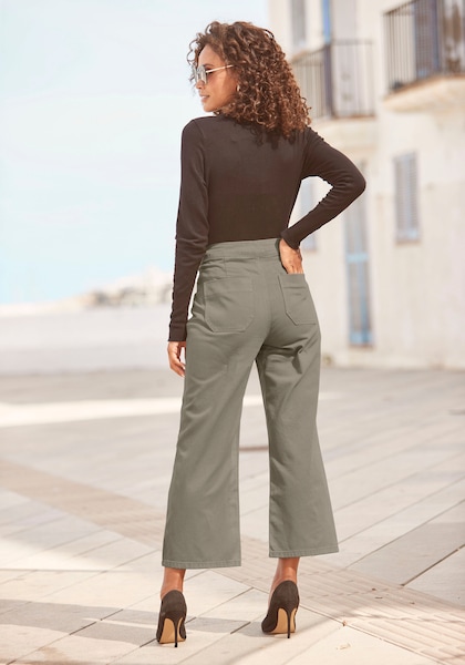 LASCANA Weite Jeans, in Culotte-Form