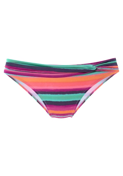 LASCANA Bikini-Hose »Rainbow«, mit Gürtel