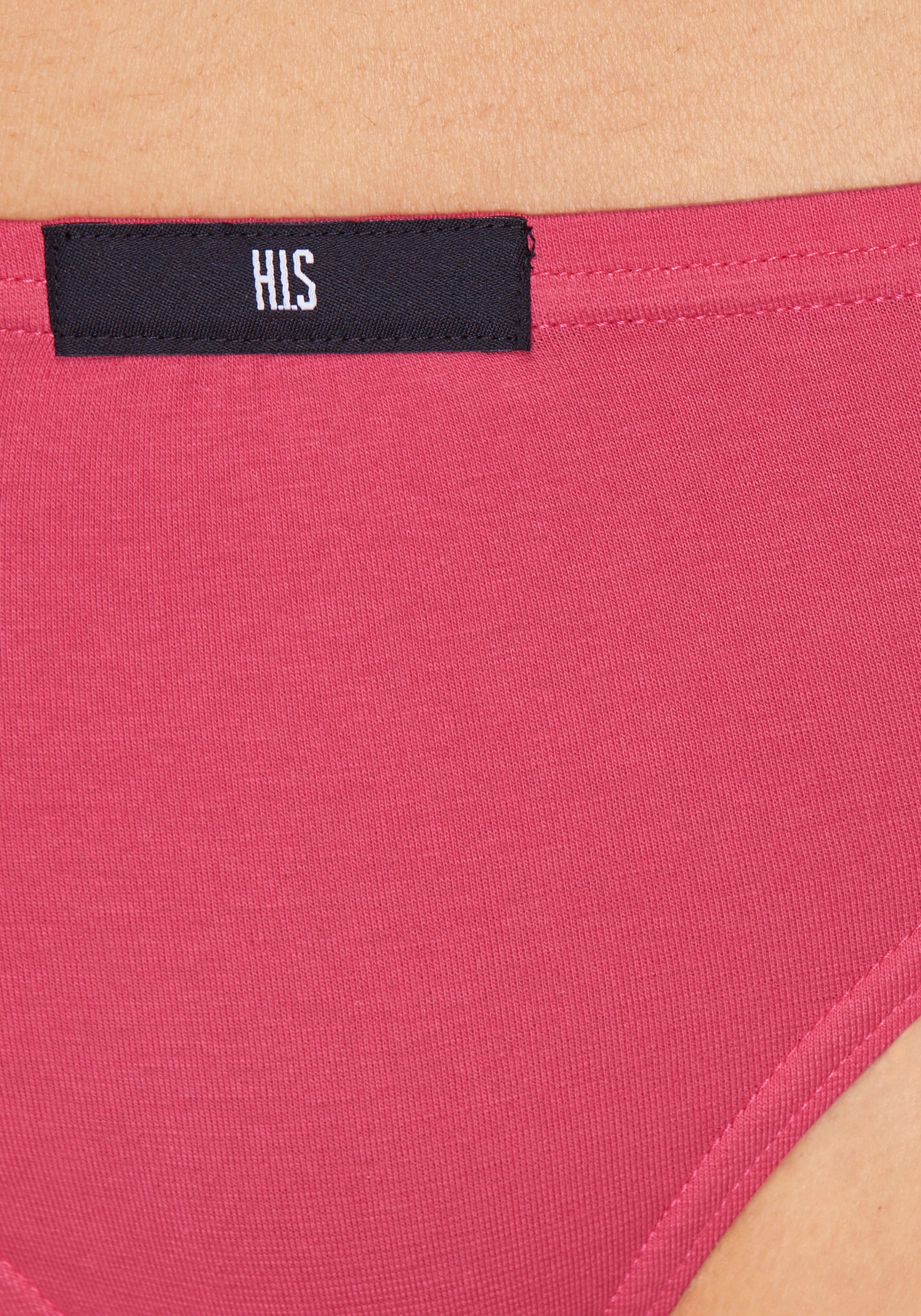 H.I.S String, Bademode, Baumwoll-Qualität 5 (Packung, | & online aus elastischer Lingerie Unterwäsche St.), kaufen » LASCANA