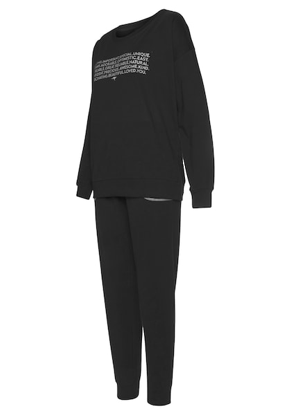 KangaROOS Pyjama, (2 tlg., 1 Stück), mit Slogan-Frontdruck » LASCANA |  Bademode, Unterwäsche & Lingerie online kaufen