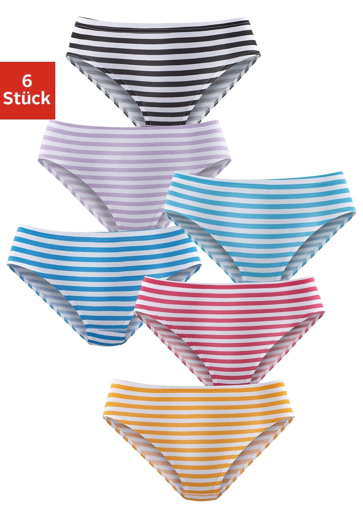 Image of petite fleur Jazz-Pants Slips, aus reiner Baumwolle