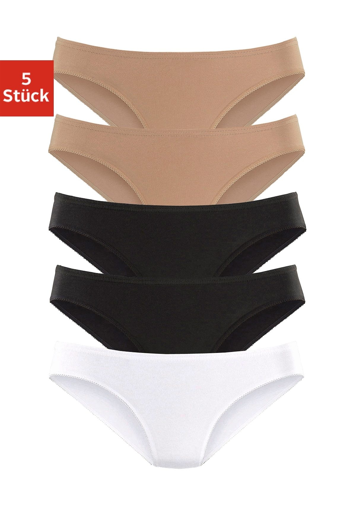 Pack von günstig Kaufen-petite fleur Bikinislip, (Packung, 5 St.). petite fleur Bikinislip, (Packung, 5 St.) <![CDATA[Perfekt für jeden Tag: Bikinislip im 5er-Pack von Petite Fleur. Normale Leibhöhe und extraweiches Bündchen. Weiche Stretchqualität aus Baumwolle.]]>. 