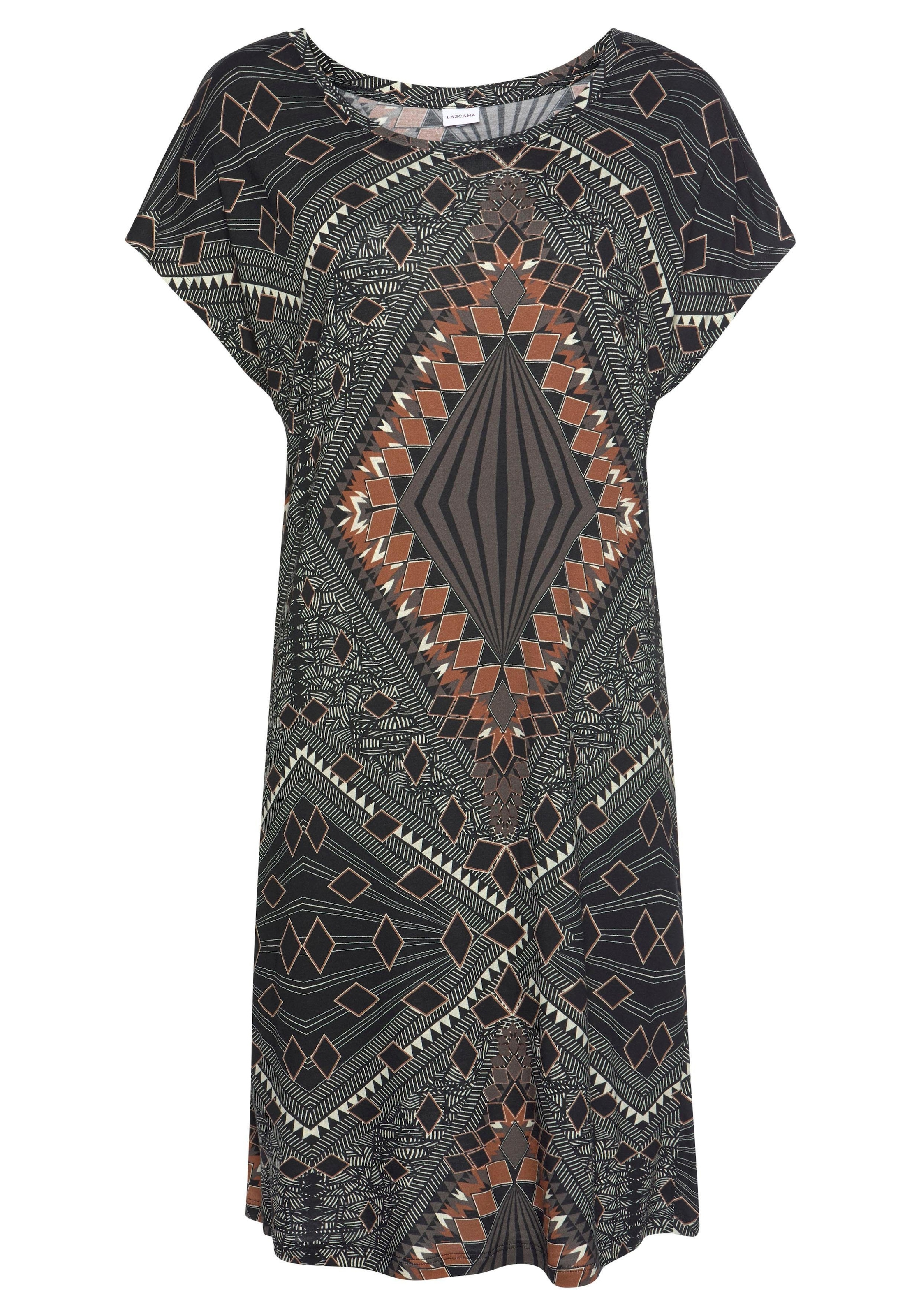 LASCANA Nachthemd, mit Ethno-Muster » LASCANA | Bademode, Unterwäsche &  Lingerie online kaufen