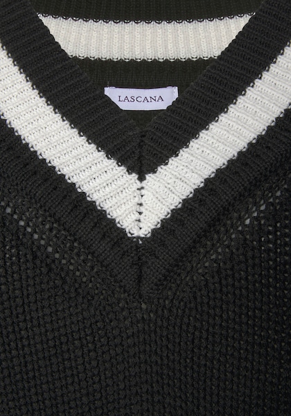 LASCANA V-Ausschnitt-Pullover