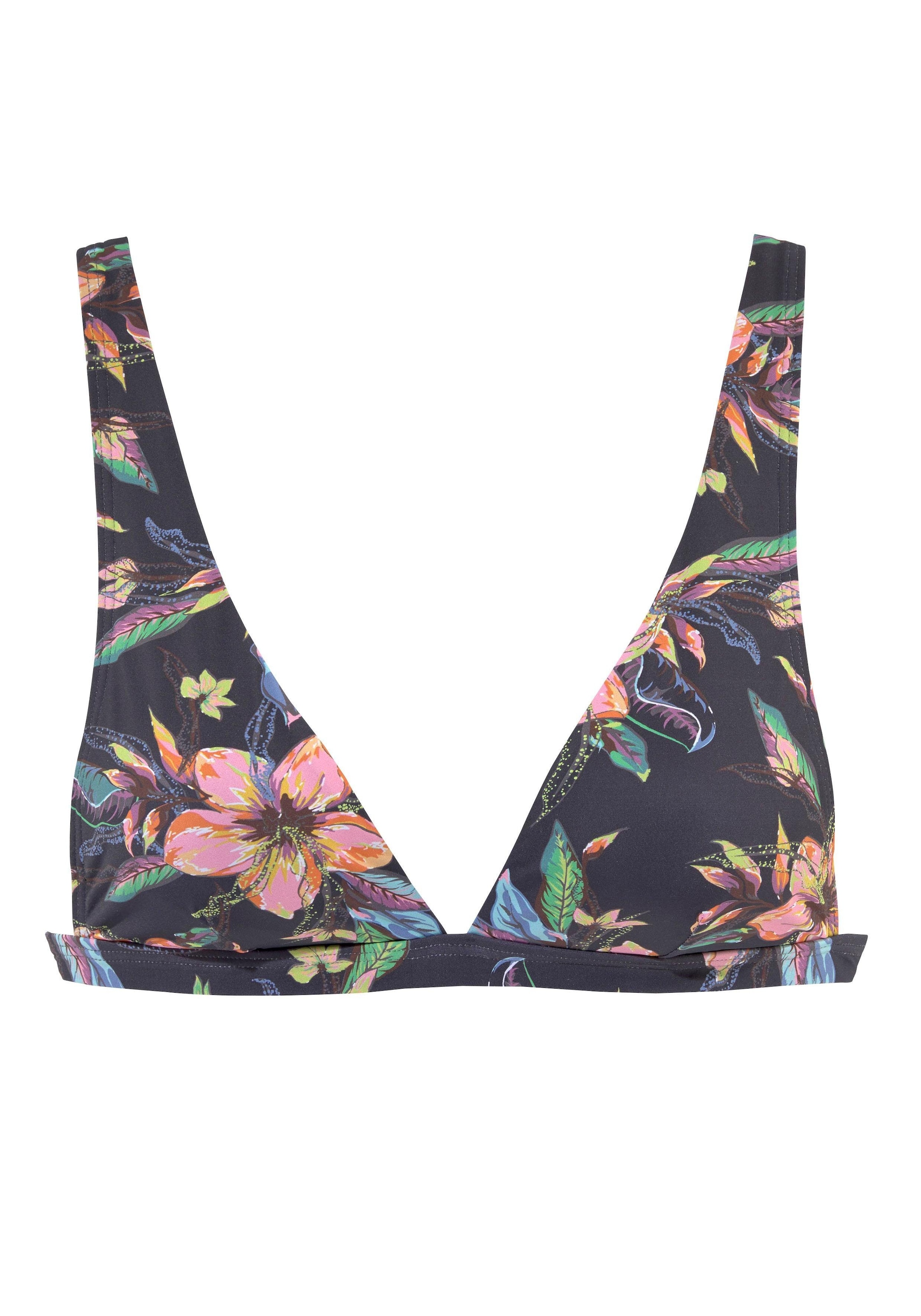 LASCANA Triangel-Bikini-Top »Malia«, mit tropischem Print