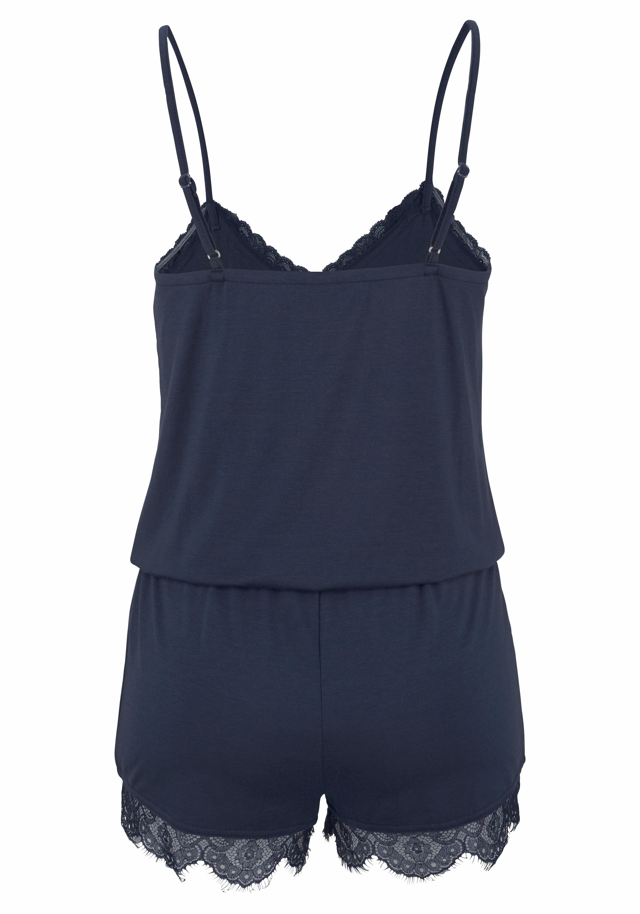 LASCANA Playsuit, mit Spitzensaum » Lingerie | Bademode, kaufen Unterwäsche online & LASCANA