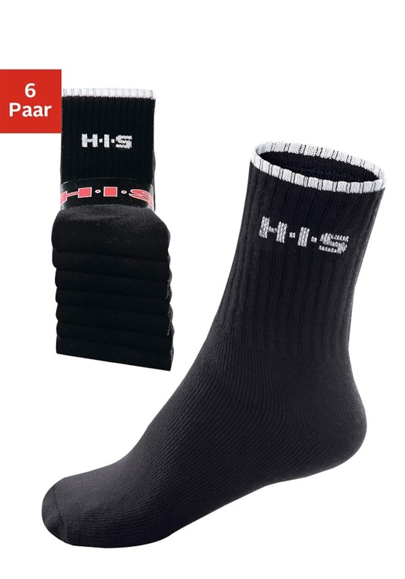 Chaussettes de sport H.I.S (6 paires) avec éponge & zones sollicitées renforcées