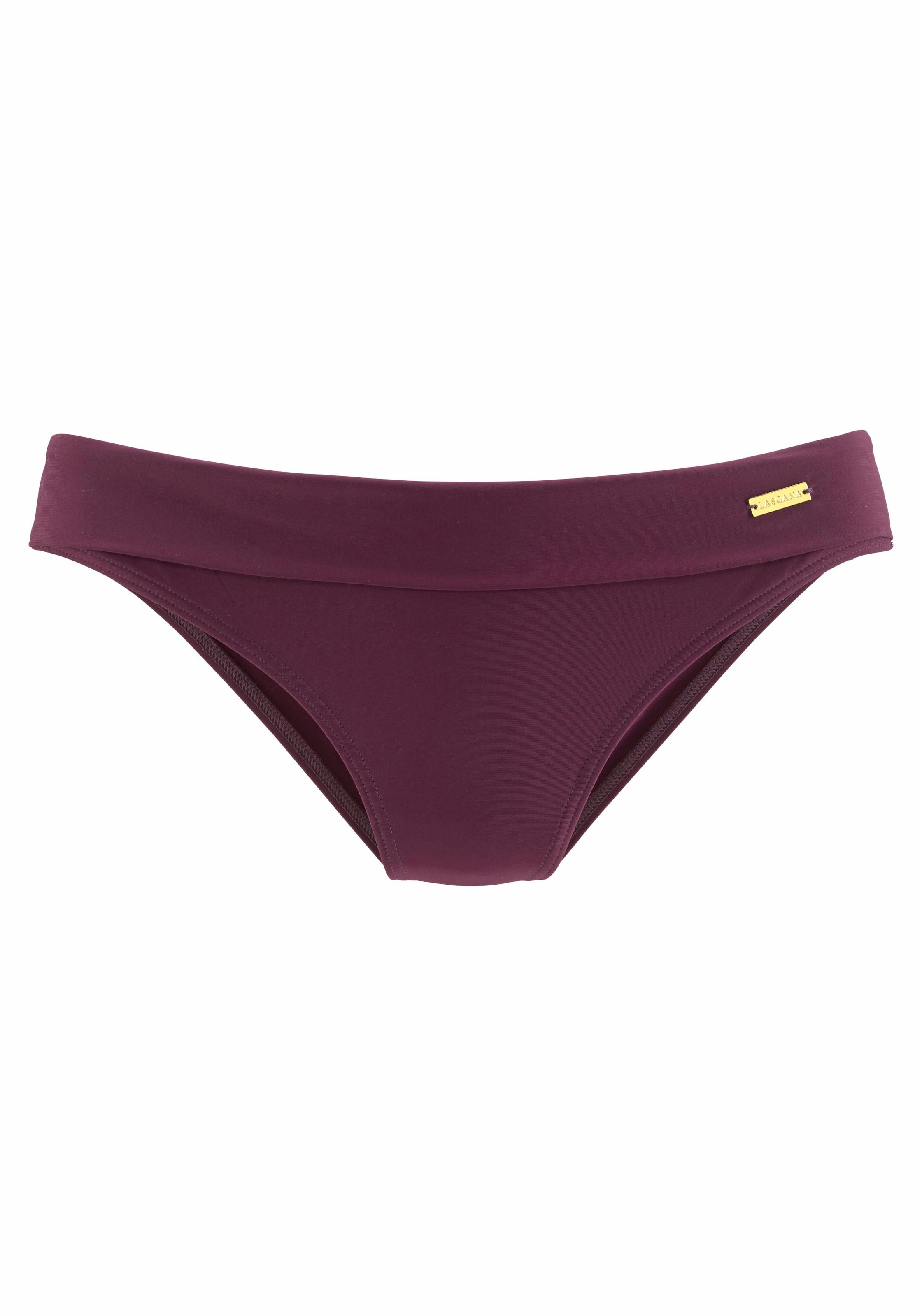 LASCANA Bikini-Hose »Italy«, mit Umschlagbund