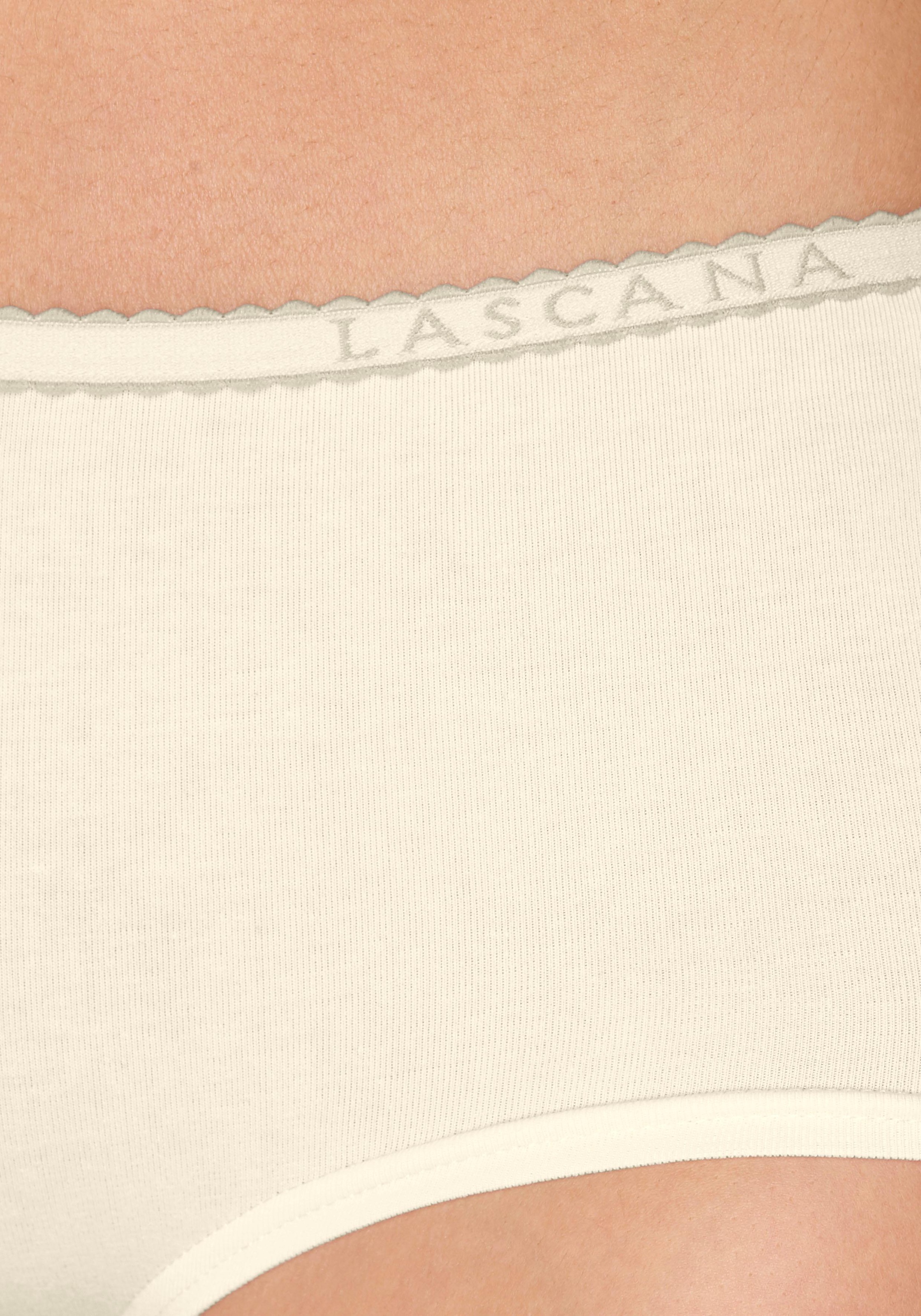 » aus Baumwoll-Qualität LASCANA | elastischer Unterwäsche Lingerie Bademode, Panty, LASCANA St.), 4 online & kaufen (Packung,