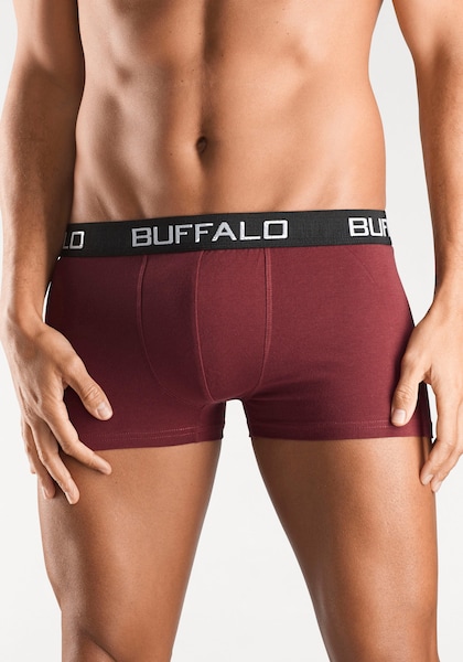 Buffalo Boxer »Boxershorts für Herren«, (Packung, 4 St.), aus Baumwoll-Mix