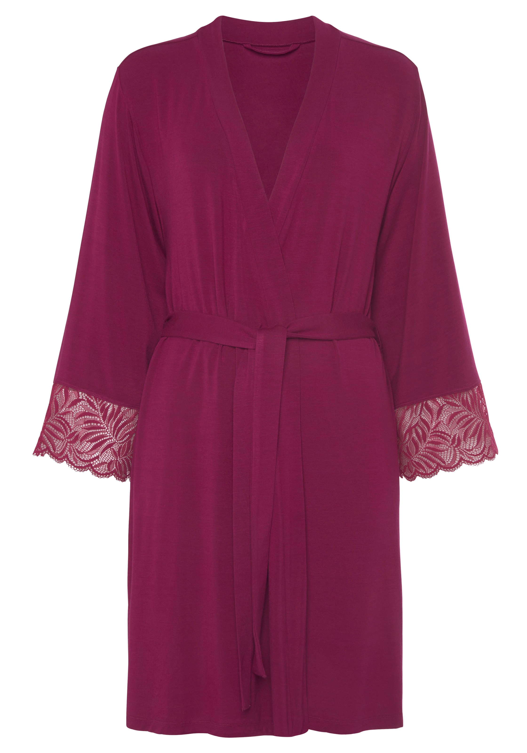 LASCANA Kimono, Unterwäsche mit » Bademode, | Spitzendetails LASCANA schönen online kaufen Lingerie 