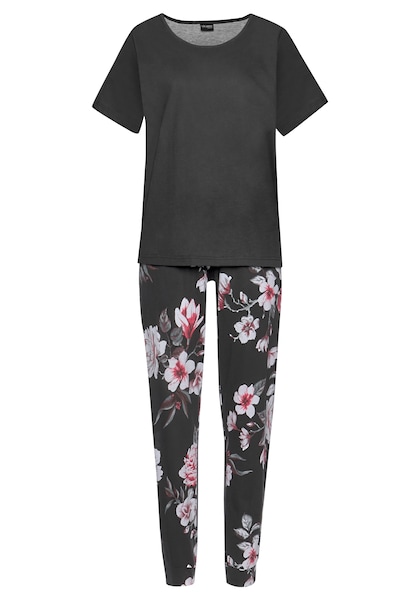 Vivance Dreams Pyjama, mit Hortensienmuster » LASCANA | Bademode,  Unterwäsche & Lingerie online kaufen
