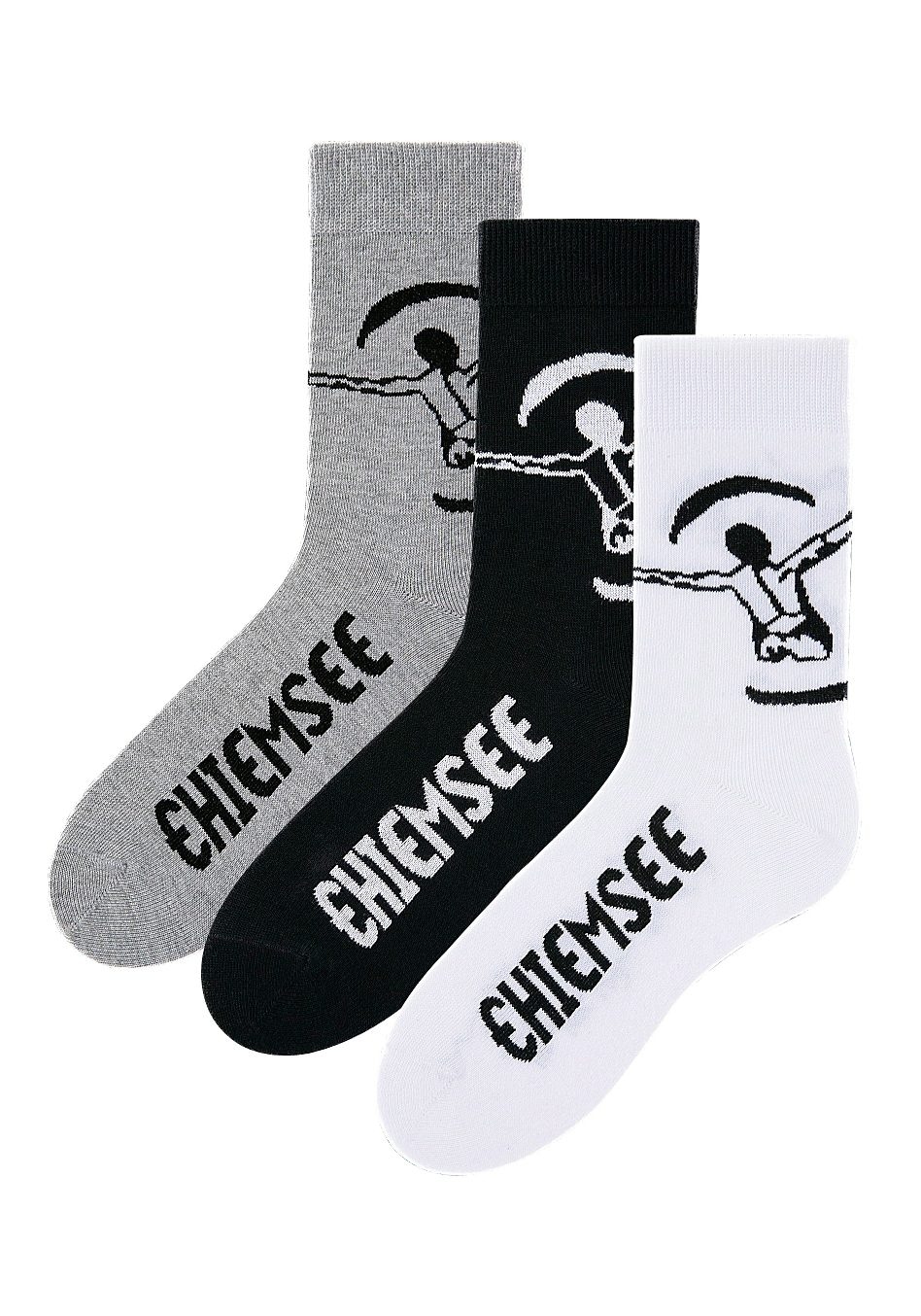 Chiemsee Freizeitsocken, (3 Paar), in pflegeleichter Markenqualität