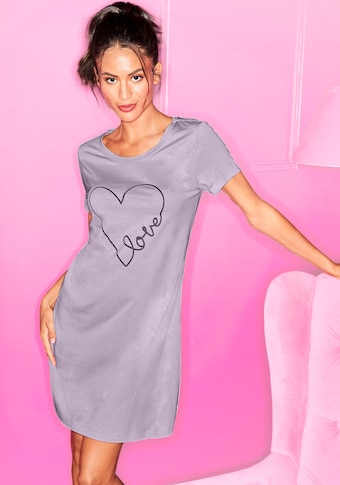 Vivance Dreams Pyjama, (Set, 2 tlg.), mit Herzchenprint » LASCANA |  Bademode, Unterwäsche & Lingerie online kaufen