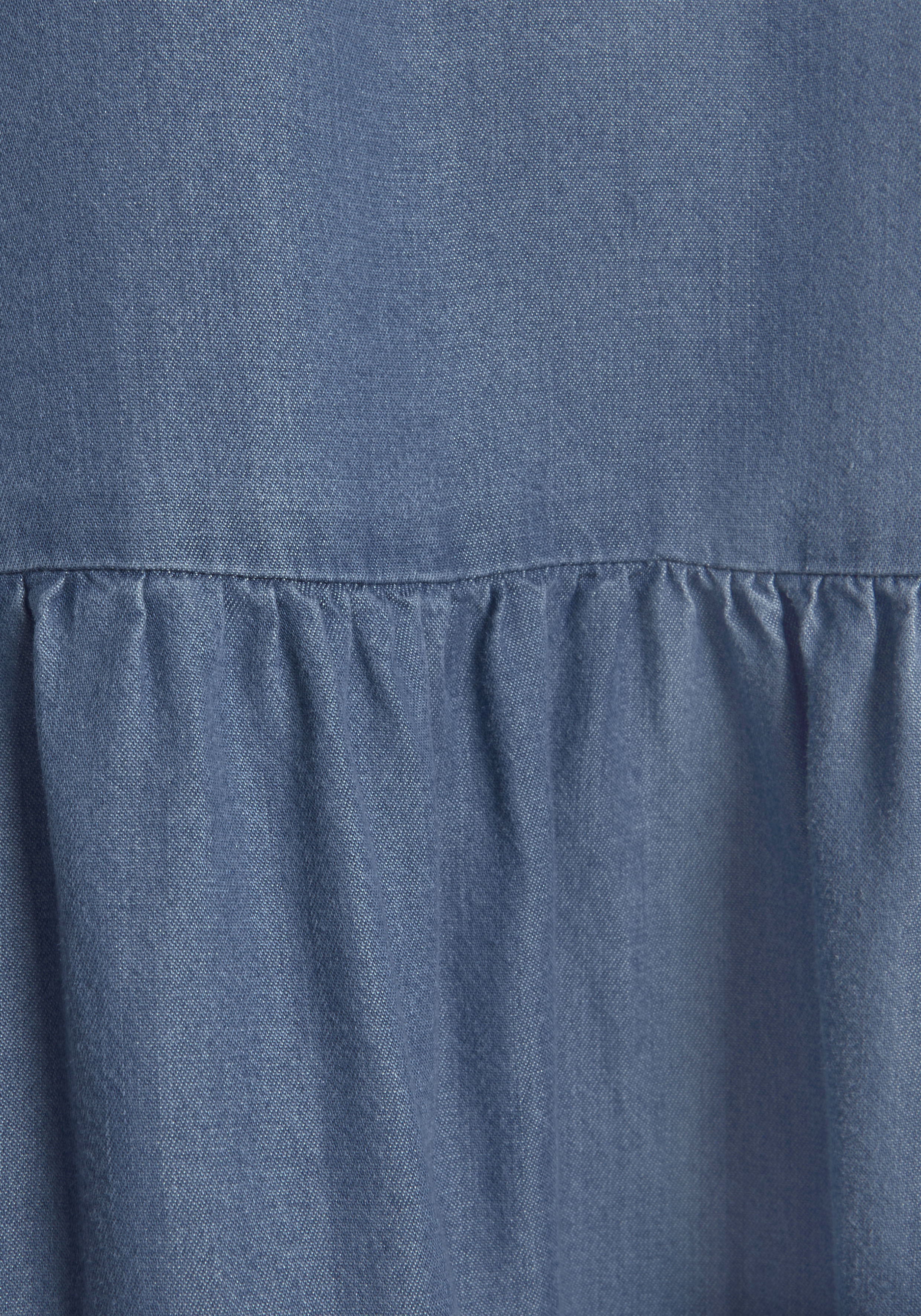 LASCANA Jeanskleid, mit Rüsche am Kragen » LASCANA | Bademode, Unterwäsche  & Lingerie online kaufen