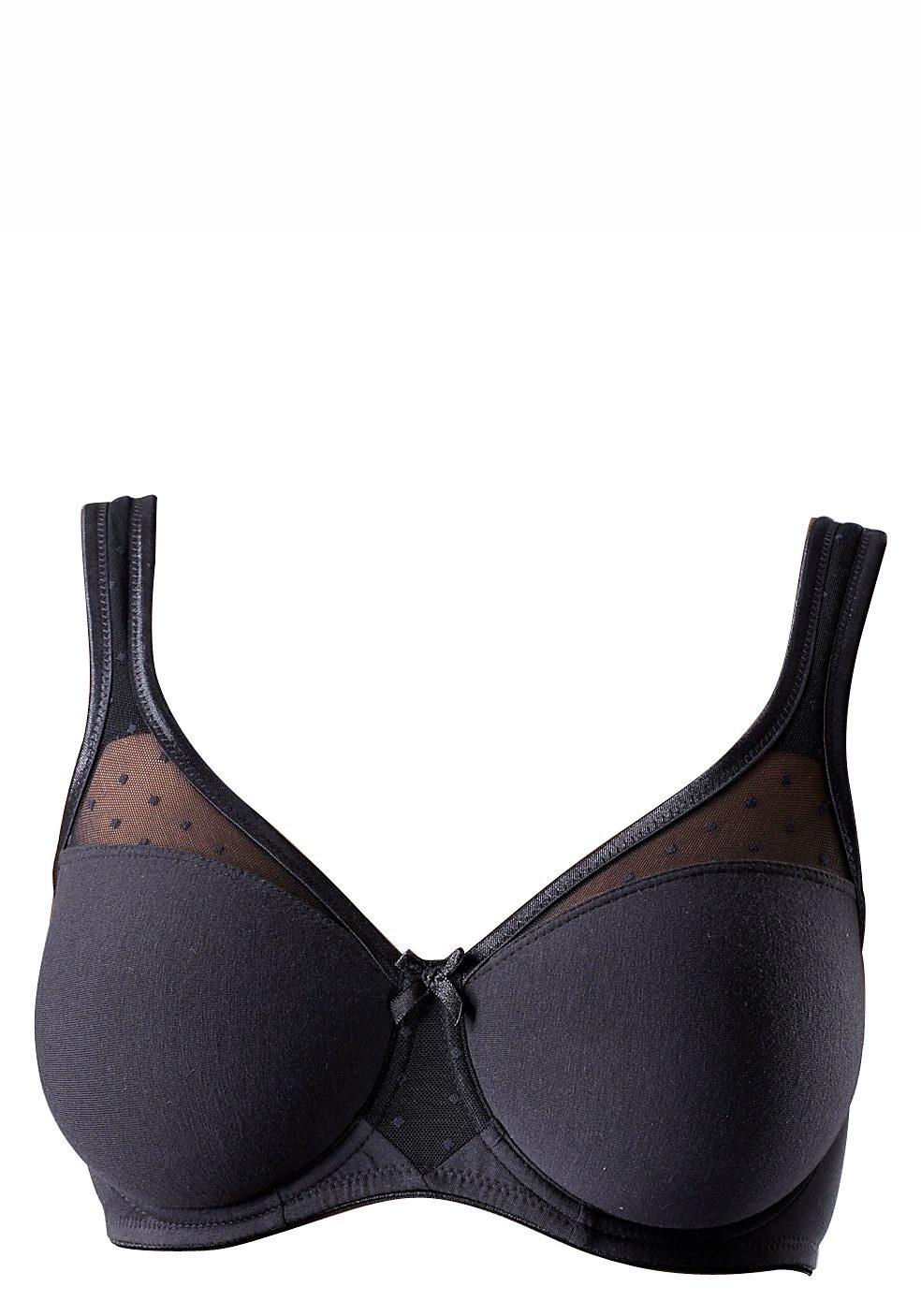 Soutien-gorge minimiseur à armatures Nuance doublé de dentelle jacquard