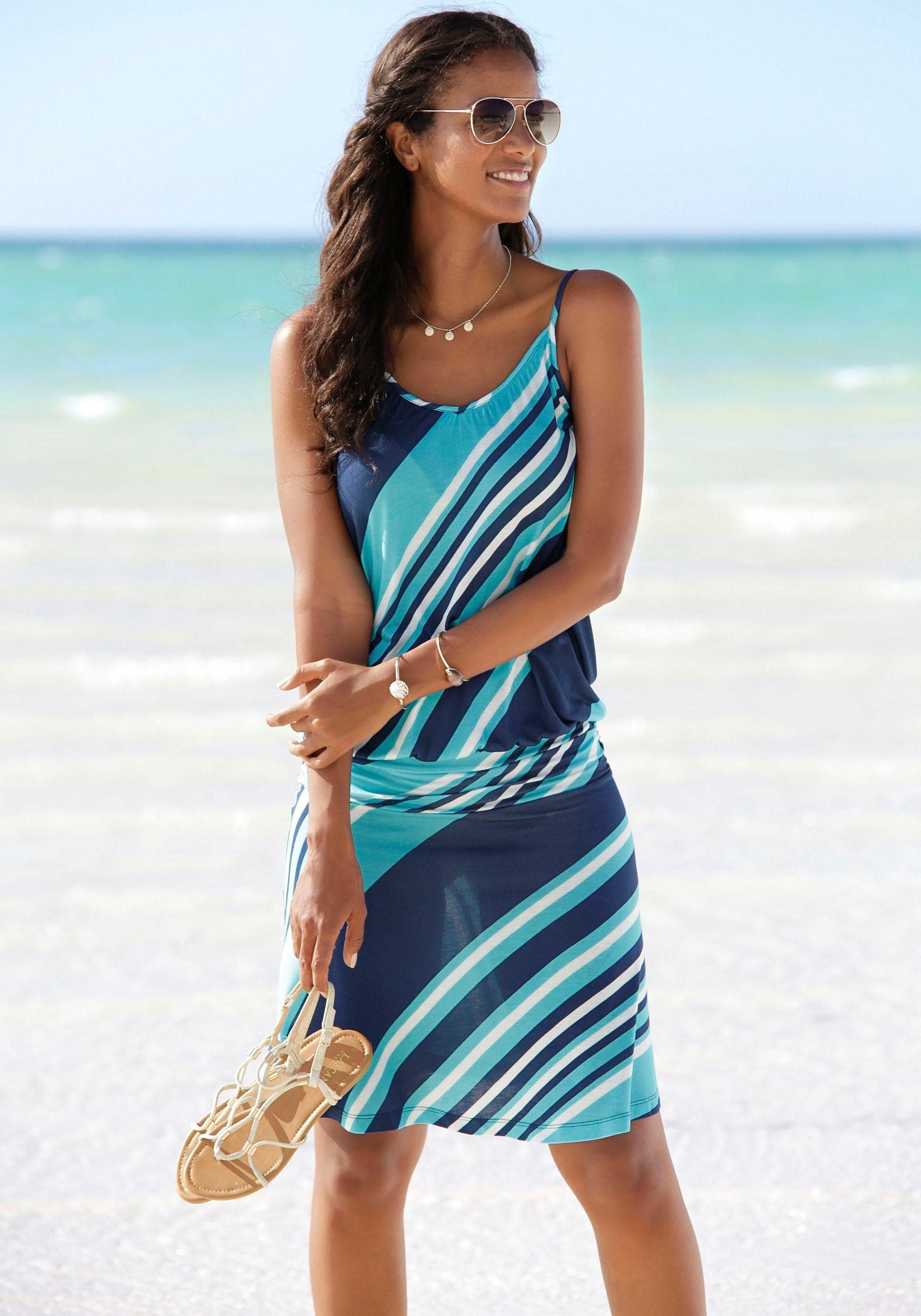 Image of Beachtime Strandkleid, mit Streifendesign