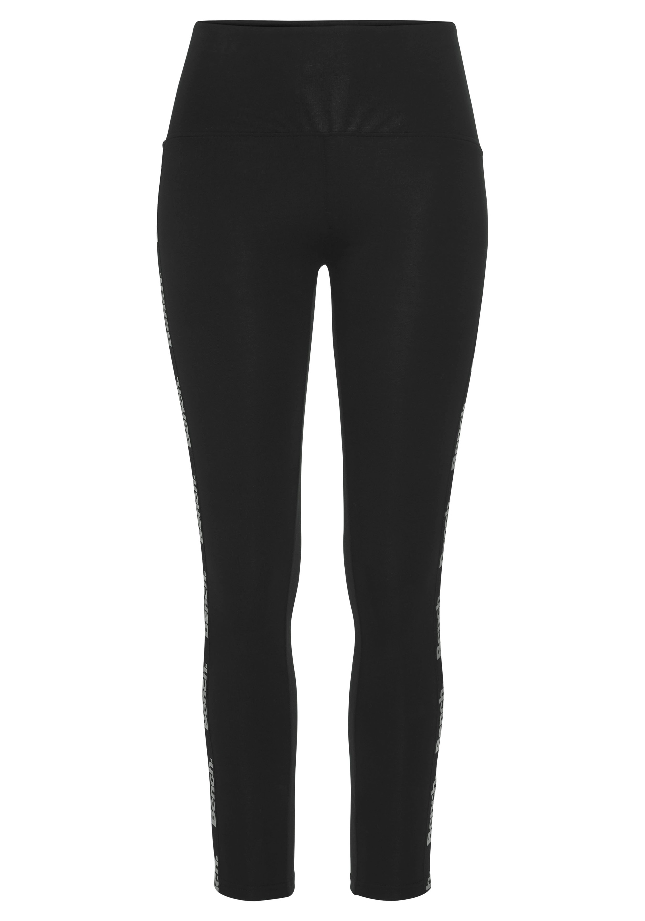 Bench. Loungewear Leggings, mit bedruckten Tapestreifen