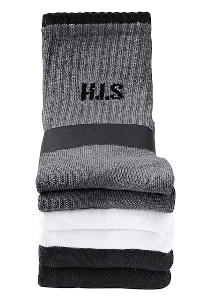 Chaussettes de sport H.I.S (6 paires) avec éponge & zones sollicitées renforcées