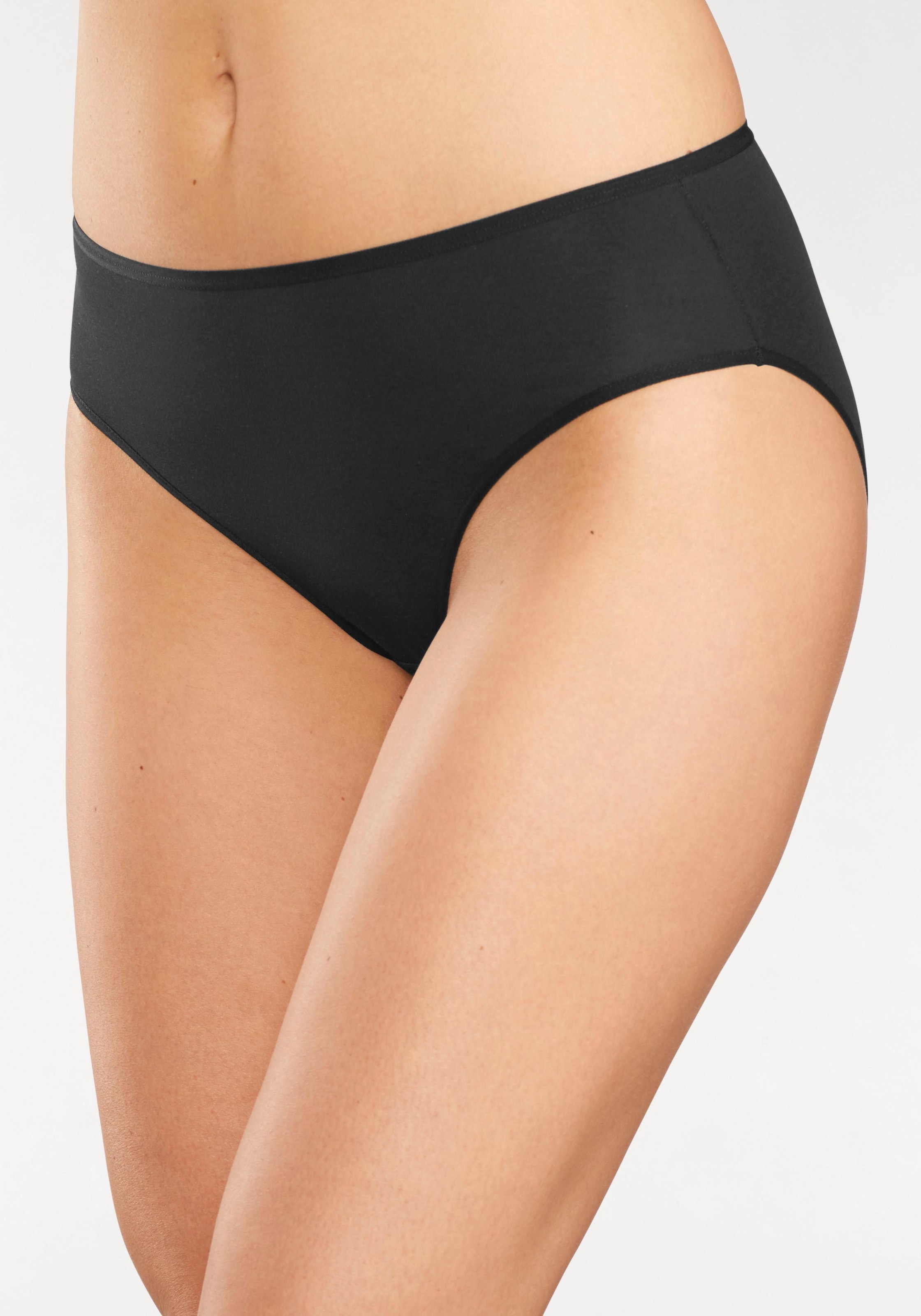 LASCANA Jazz-Pants Slips, (Packung, 3 St.), aus hochwertiger Modal-Qualität