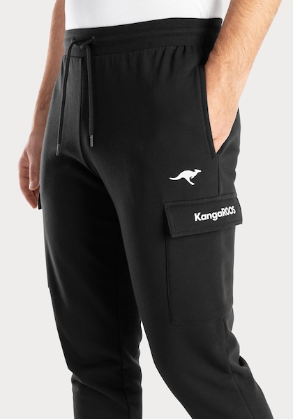 KangaROOS Sweathose »lange Jogginghose, mit Kordel, Relaxhose«, leichte Sweat-Qualtität