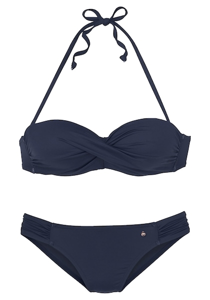 s.Oliver RED LABEL Beachwear : bikini bandeau à armatures