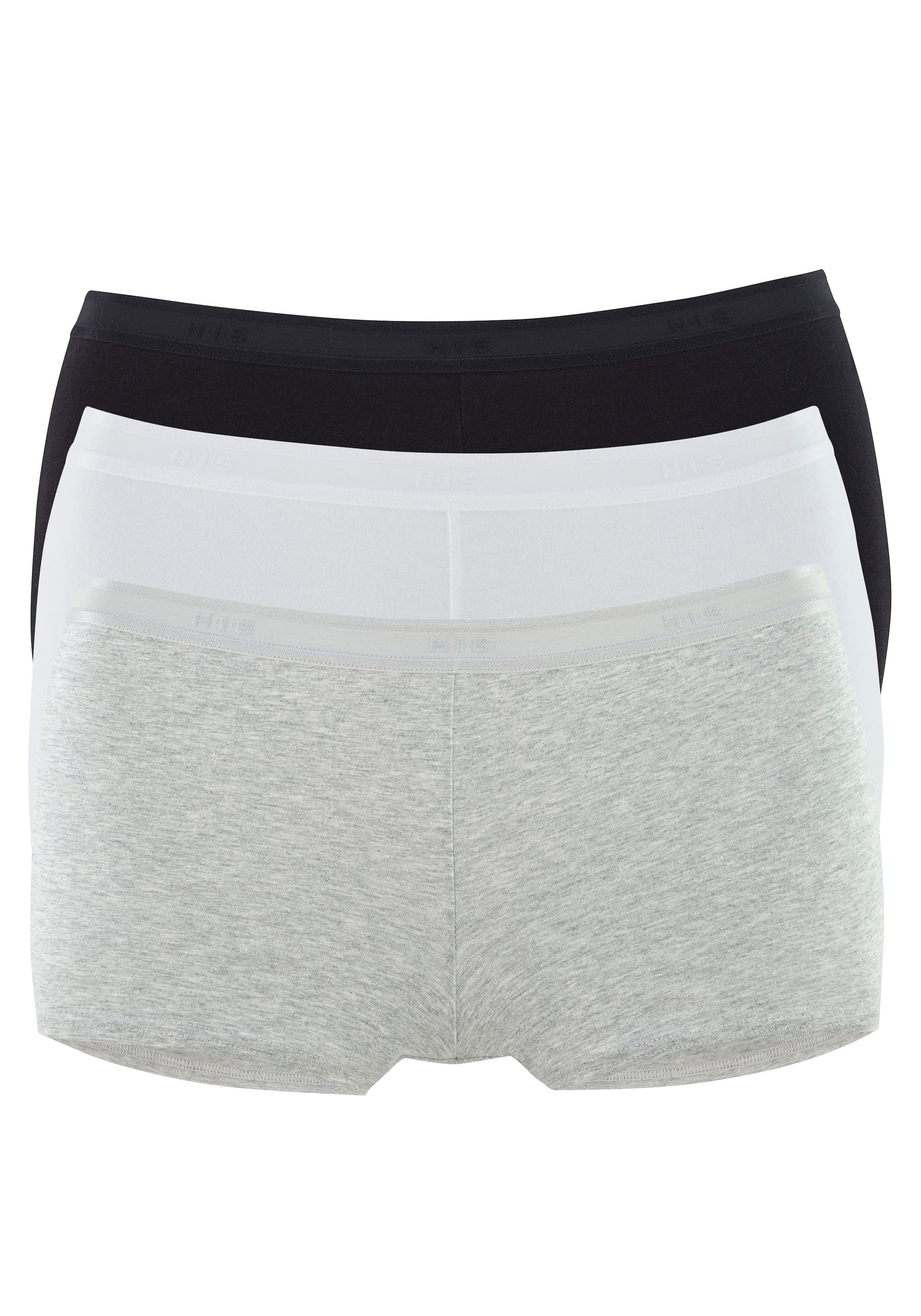 H.I.S Boxershorts, (Packung, 3 St.), aus elastischer Baumwoll-Qualität