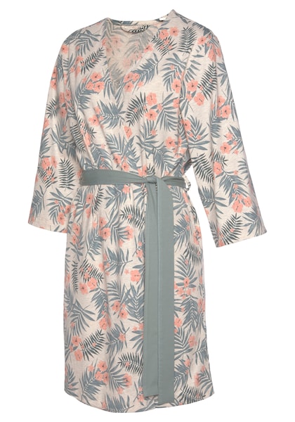 LASCANA Kimono, in uni und Allover-Druck
