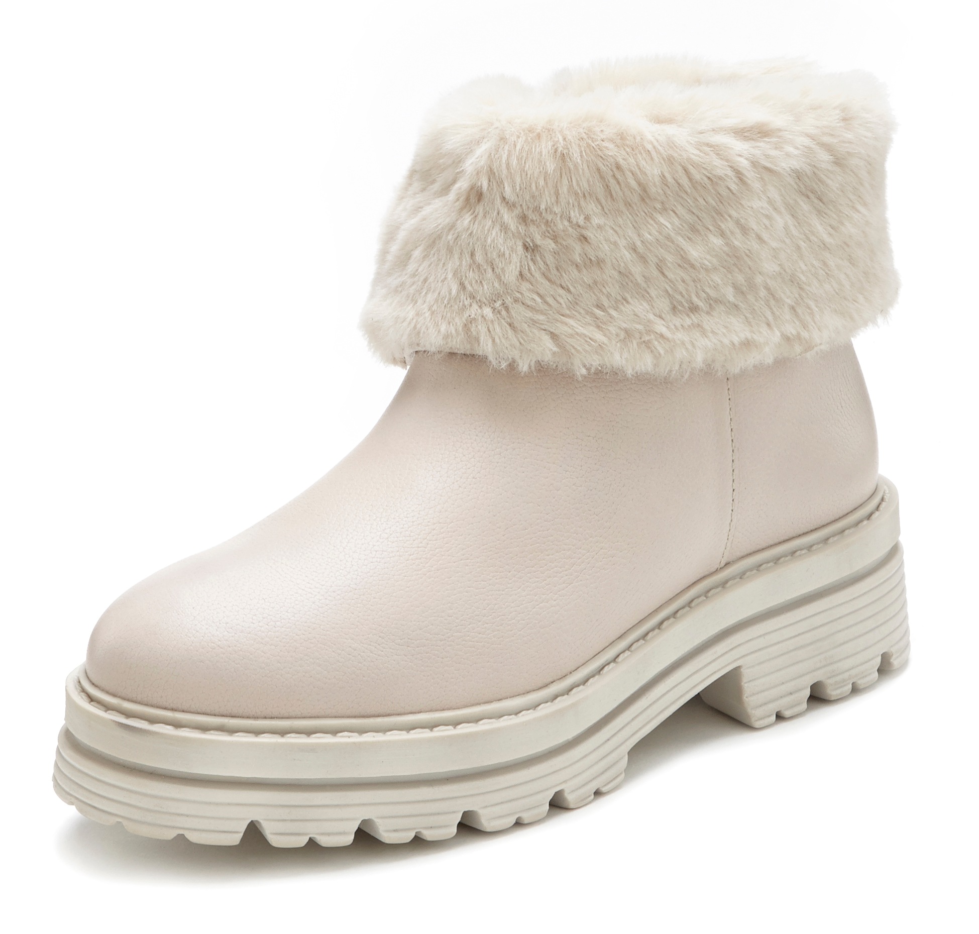 Image of Elbsand Stiefelette, Boots aus Leder mit Profilsohle und Warmfutter