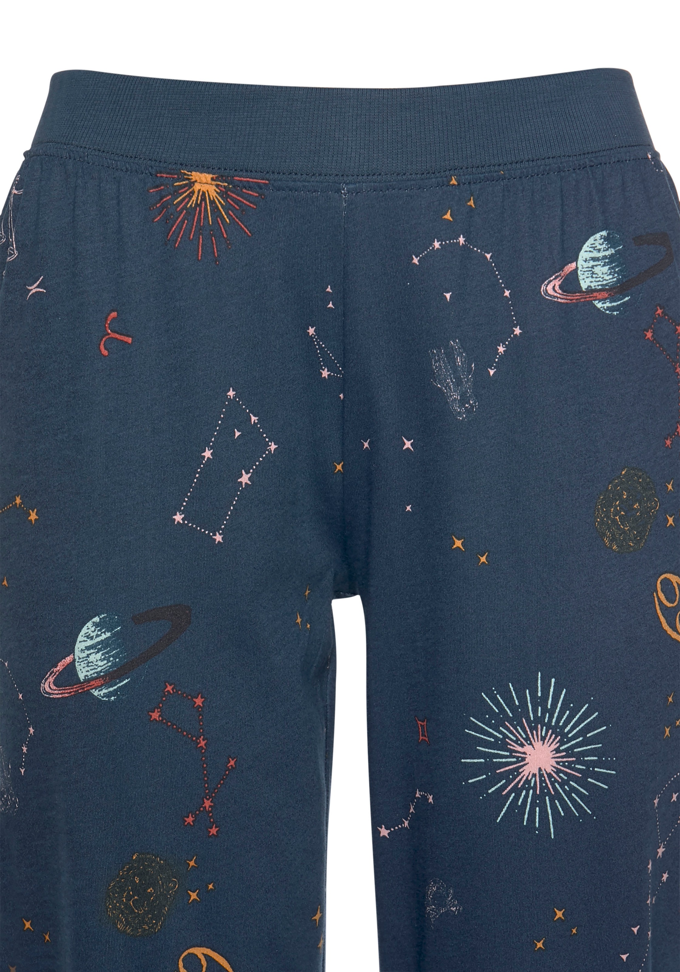 Vivance Dreams Pyjama, (2 tlg., 1 Stück), mit Galaxy-Print » LASCANA |  Bademode, Unterwäsche & Lingerie online kaufen