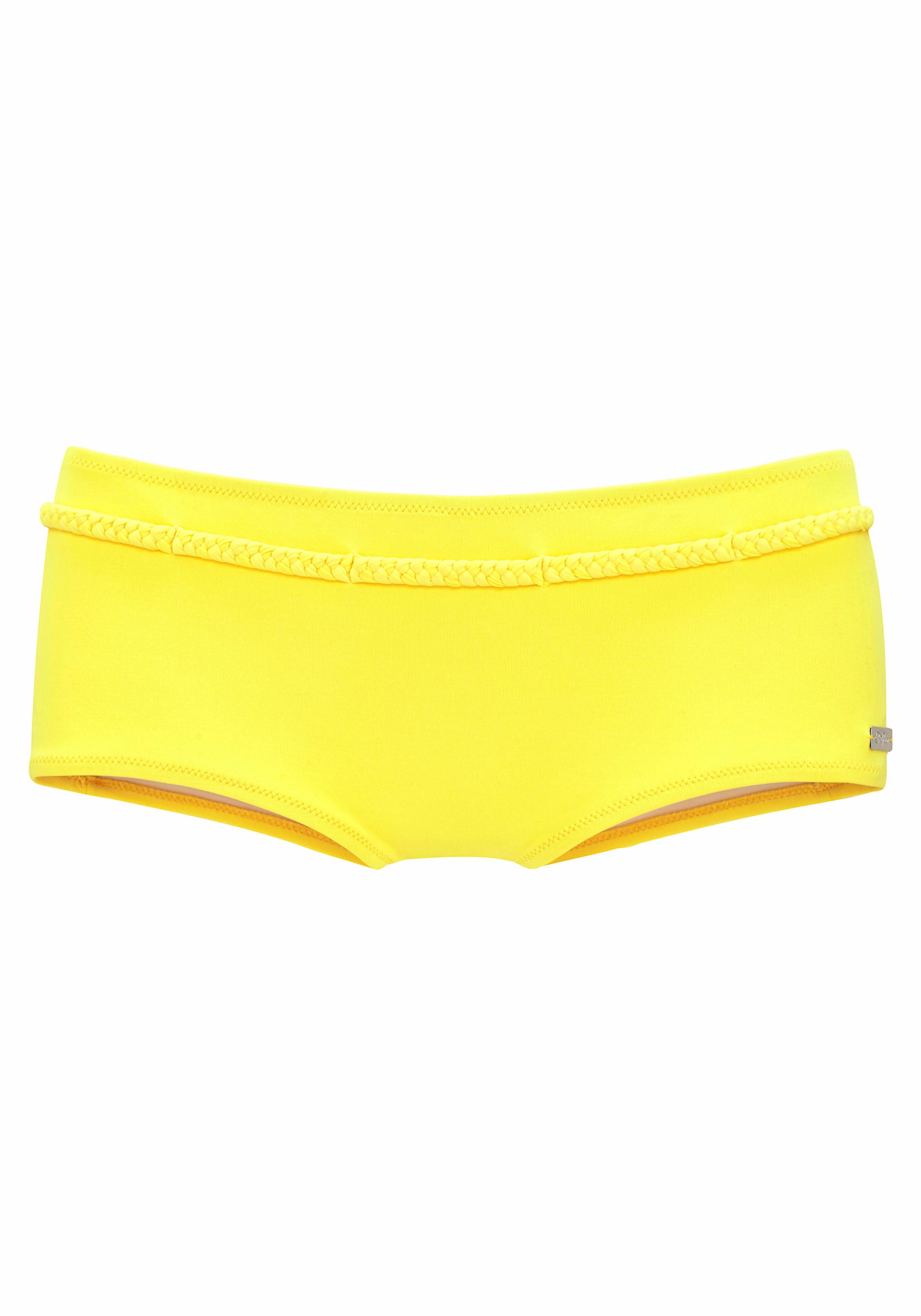 Buffalo Bikini-Hotpants »Happy«, mit geflochtenem Ziergürtel