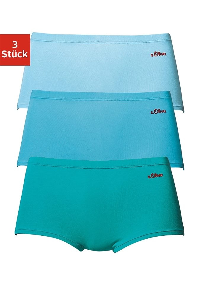 s.Oliver Panty, (Packung, 3 St.), aus elastischer Baumwoll-Qualität »  LASCANA