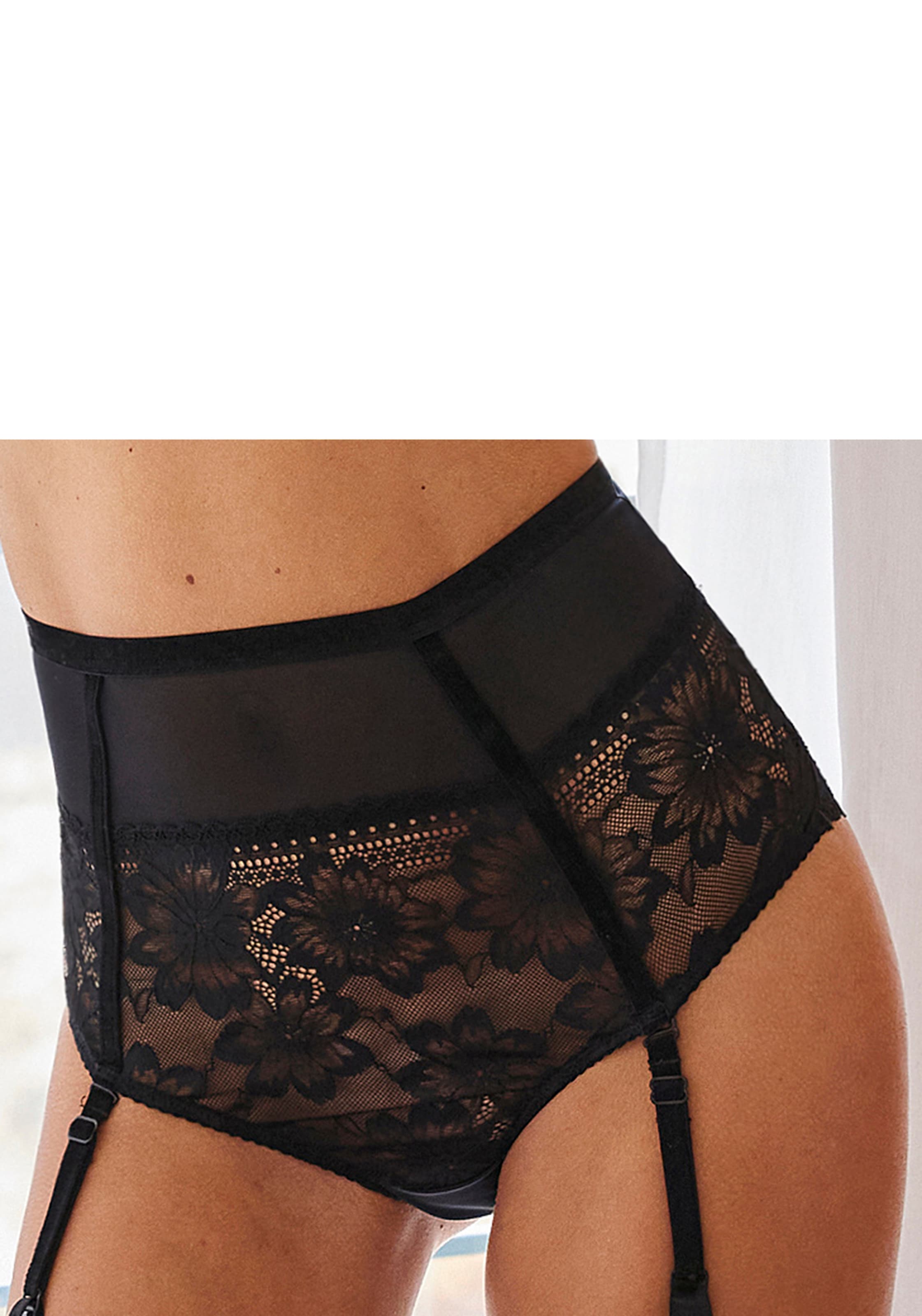 Image of petite fleur goldfarben High-Waist-Slip »Seduction«, mit abnehmbaren Strapsen