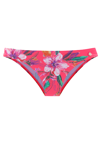 LASCANA Bikini-Hose »Malia«, in knapper Brasilien-Form mit tropischem Print