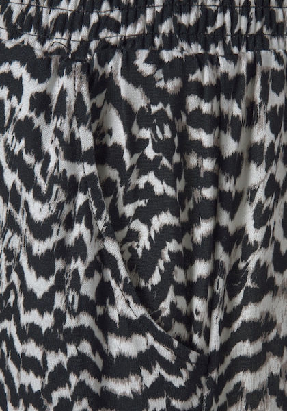 Vivance Jerseyhose, mit Animalprint und Taschen, elastischer Bund, Sommerhose