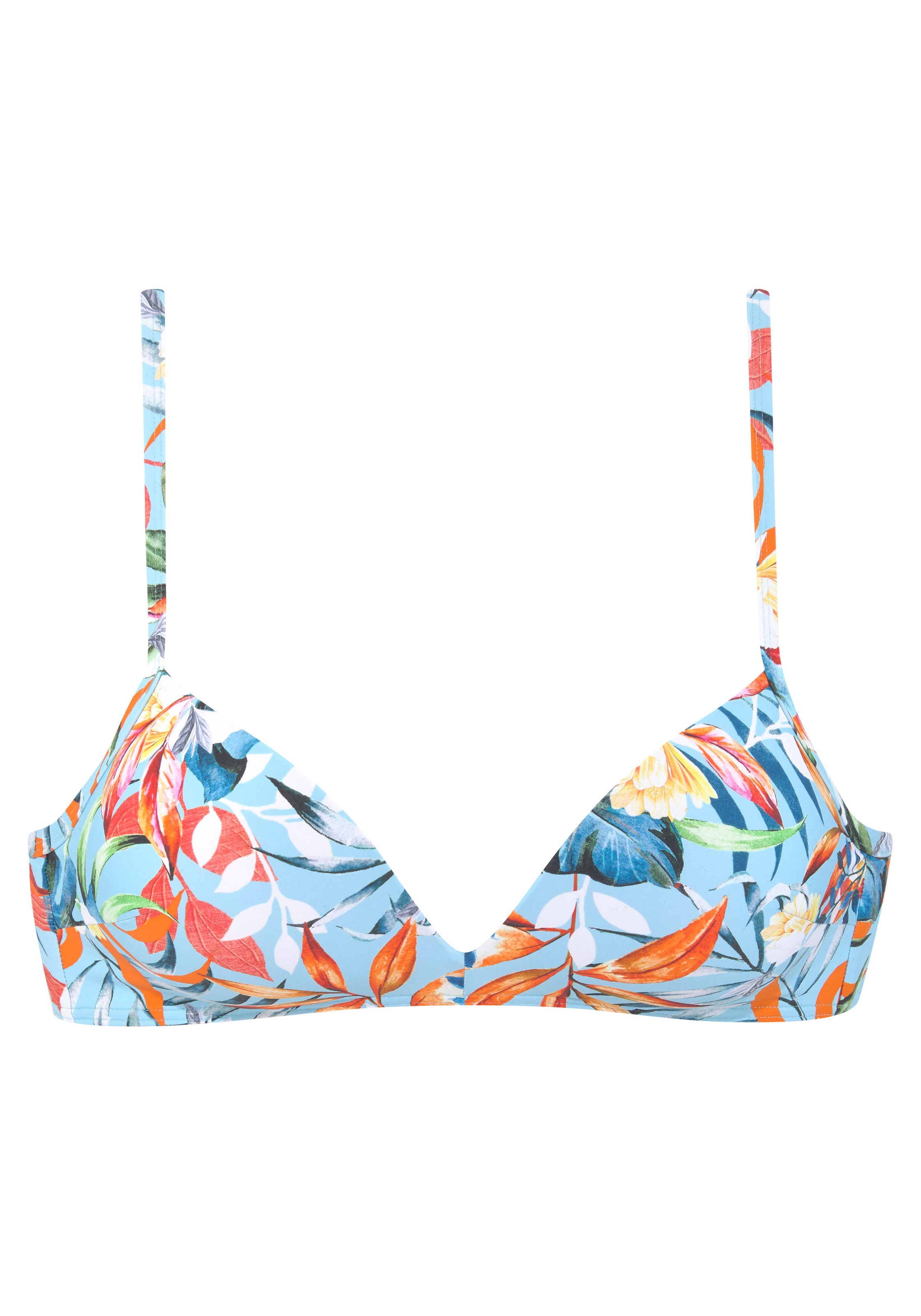 Venice Beach Triangel-Bikini-Top »Caru«, mit modernem Allover-Print