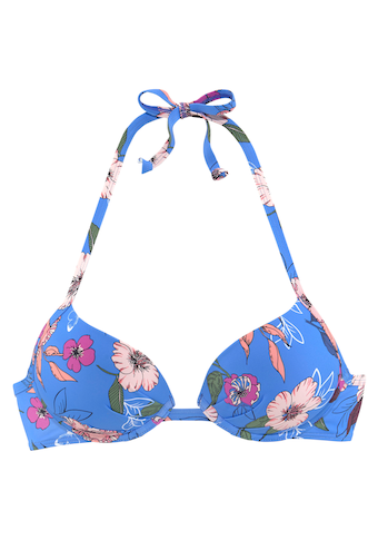 s.Oliver Push-Up-Bikini-Top »Maya«, mit floralem Design