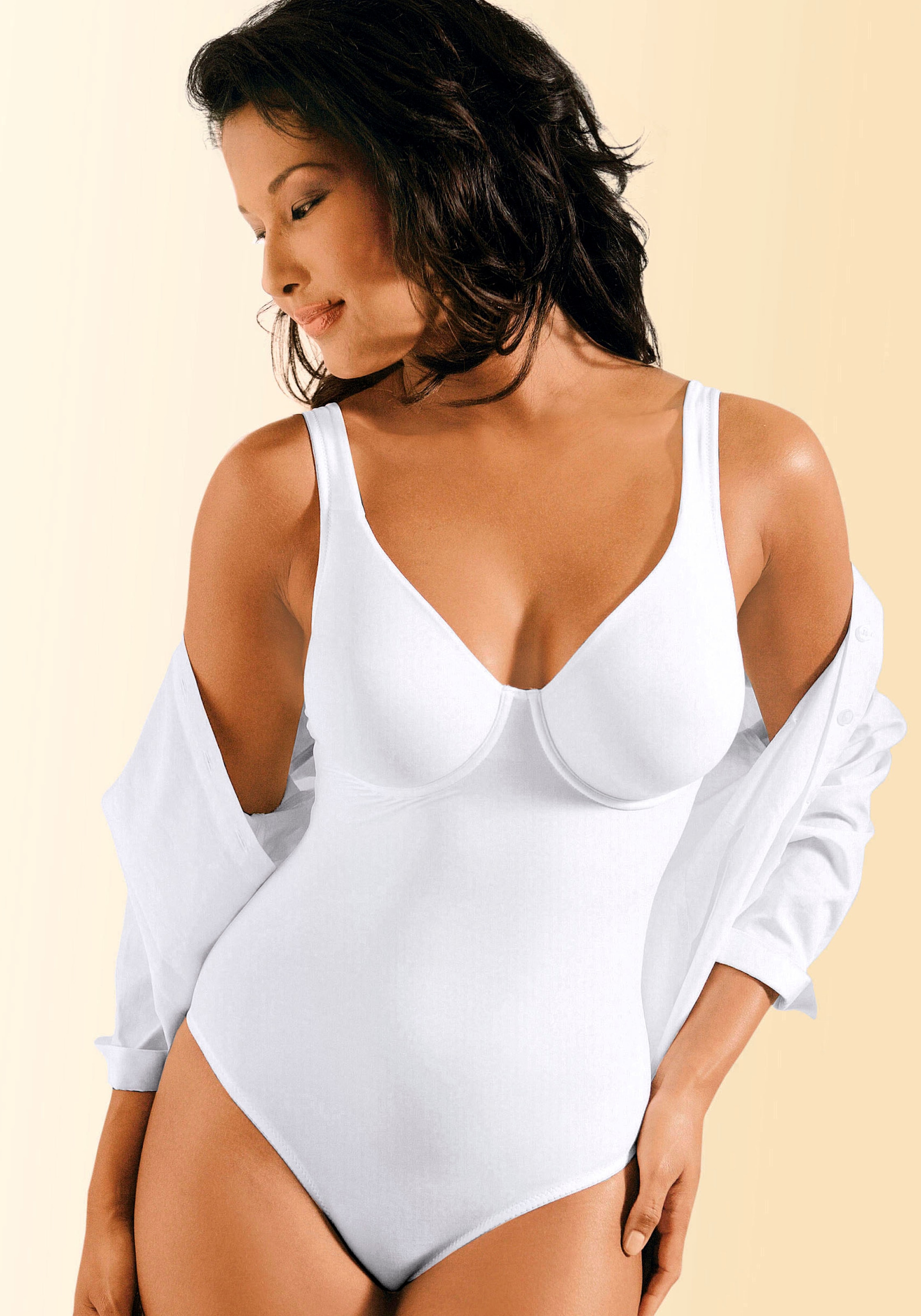 Nuance T-Shirt-Body, (2er-Pack), mit Basic Bügel, Unterwäsche kaufen online Bademode, | » Lingerie Dessous LASCANA 