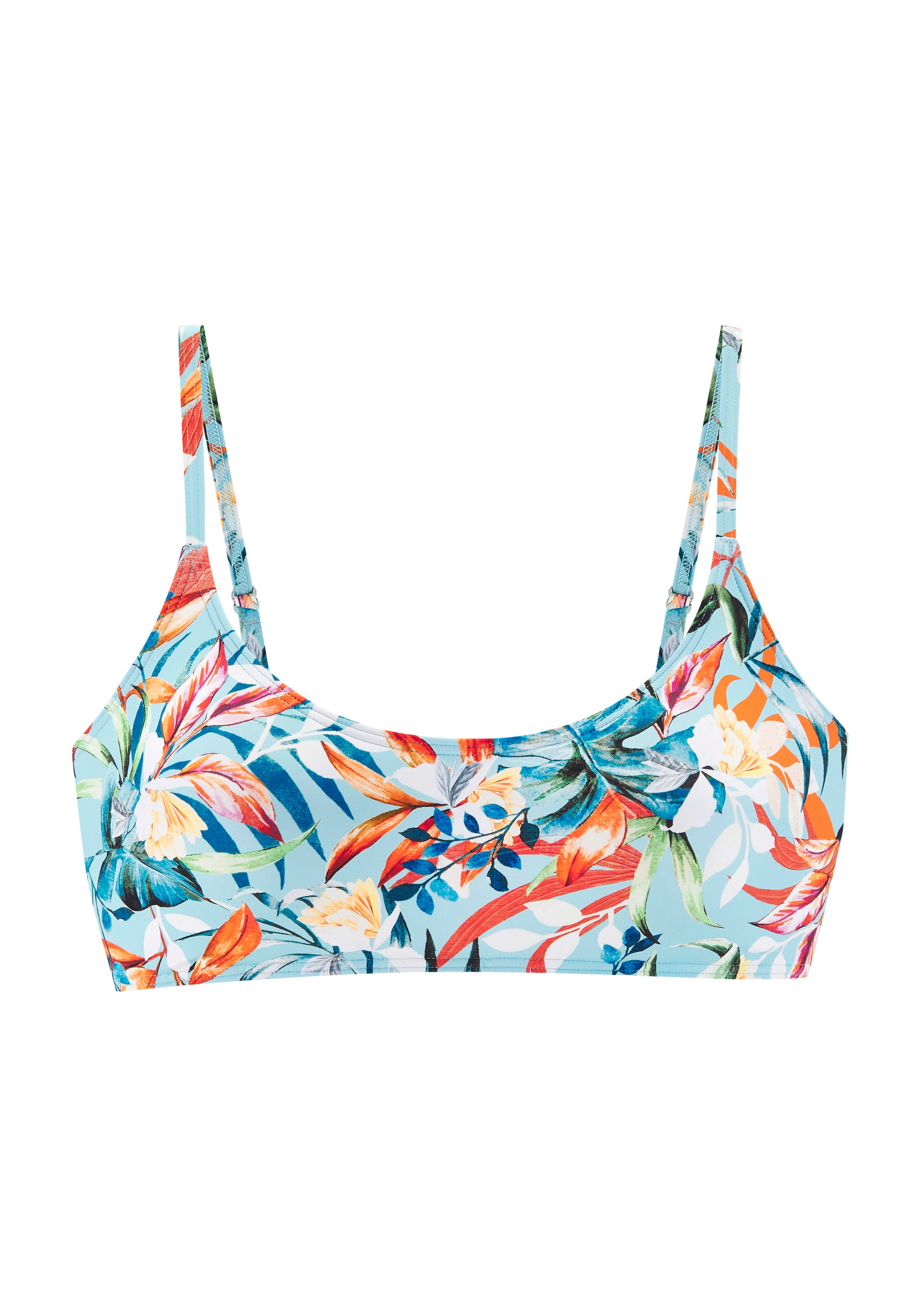 Venice Beach Bustier-Bikini-Top »Caru«, mit modernem Allover-Print