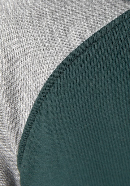 Bench. Loungewear Kapuzensweatjacke, mit farblich abgesetzten Ärmeln, Loungeanzug