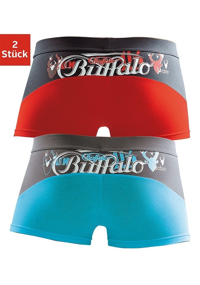 Image of Buffalo Hipster, (Packung, 2 St.), mit Color Blocking