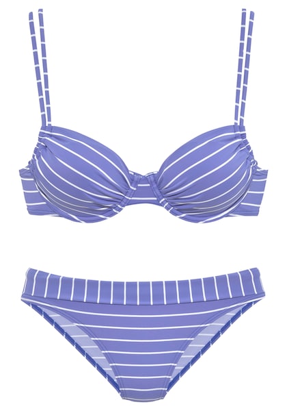 Vivance Bügel-Bikini, im Steifen-Design