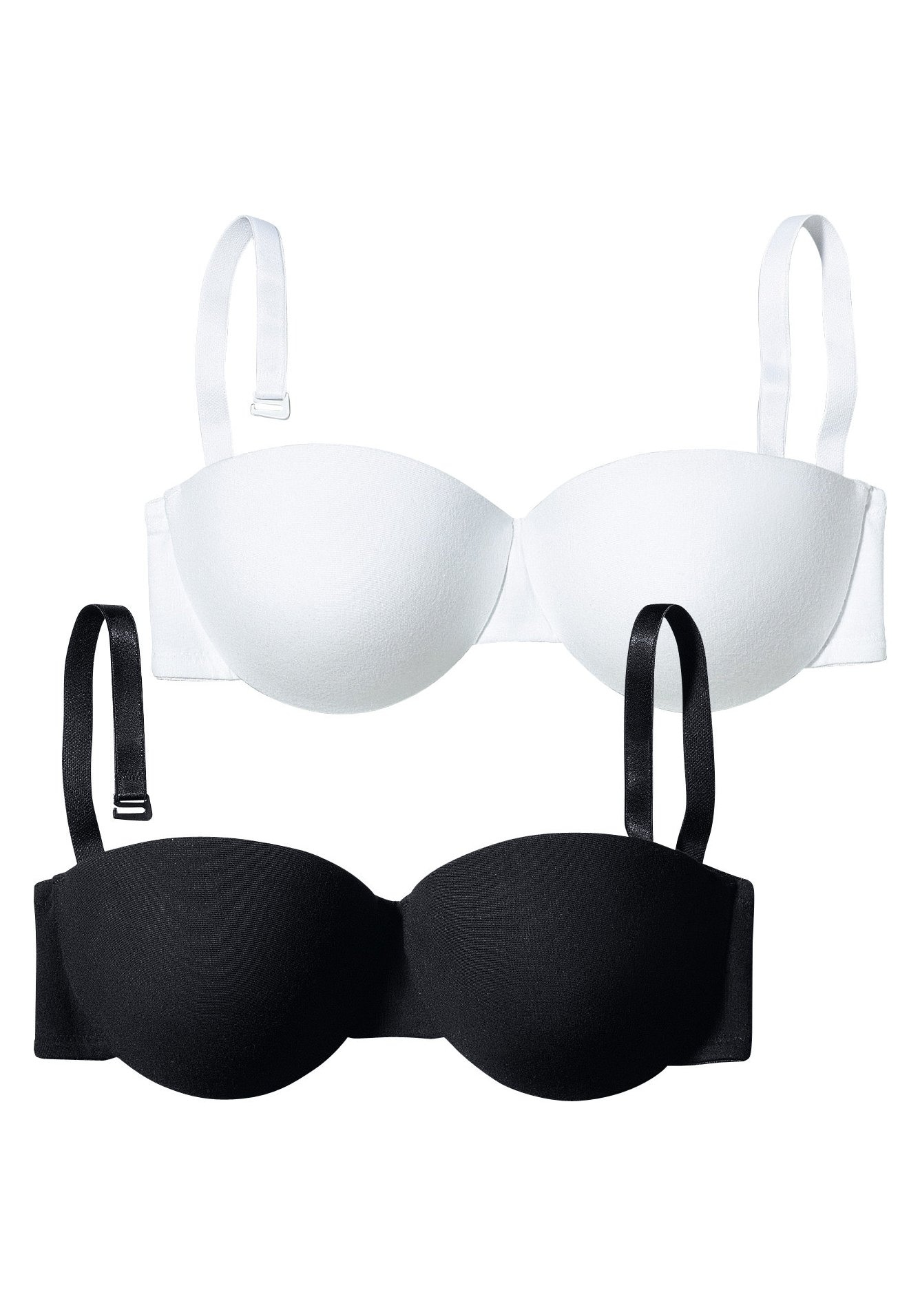 petite fleur Push-up-BH, (Packung, 2 Stück), mit Bügel, mit