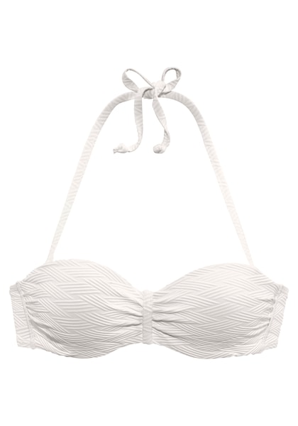 Sunseeker Bügel-Bandeau-Bikini-Top »Loretta«, mit Strukturmuster