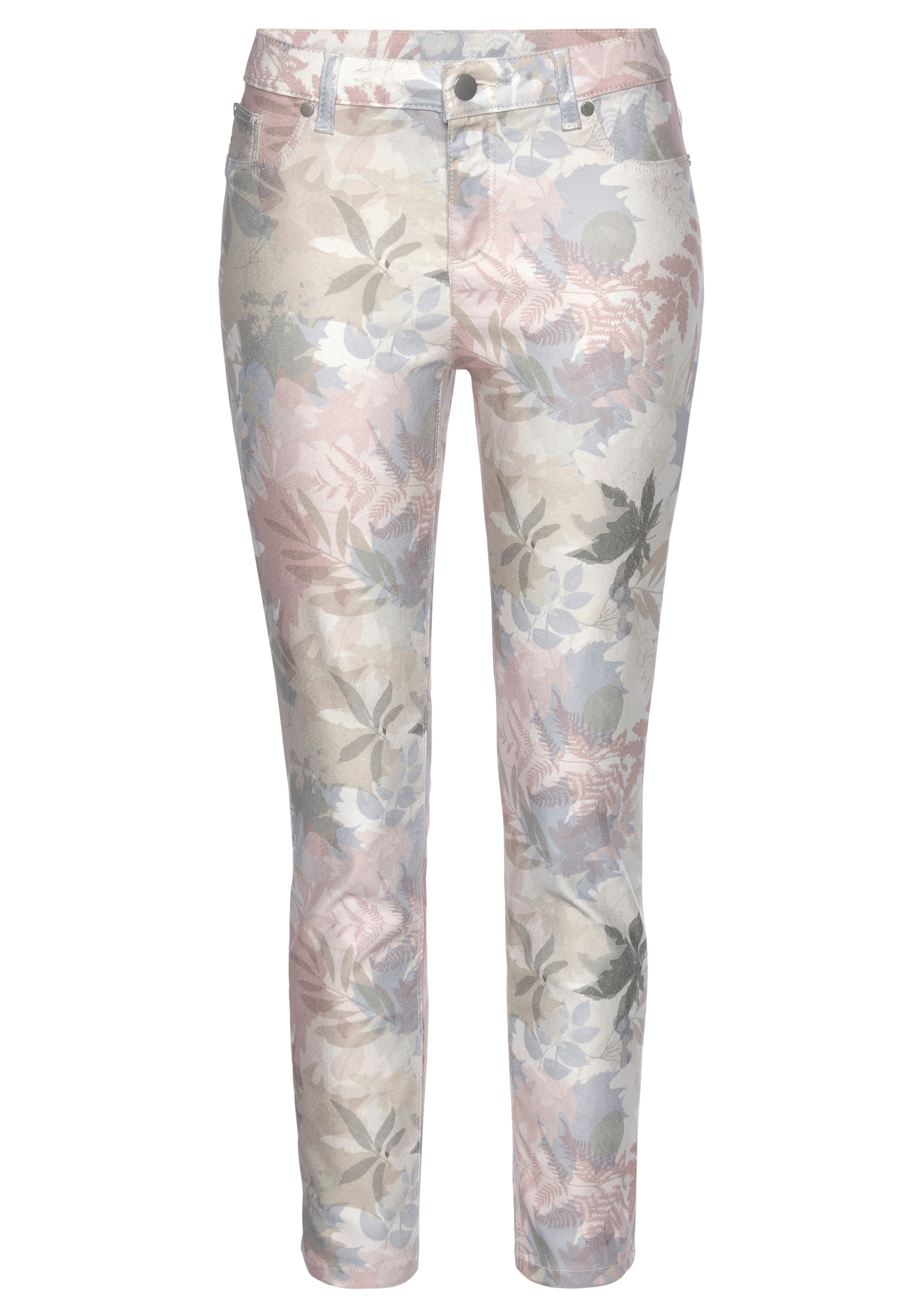 LASCANA 7/8-Jeggings, mit Blumenmuster