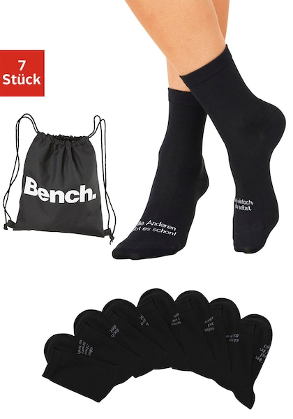 Bench. Socken, (7 Paar)